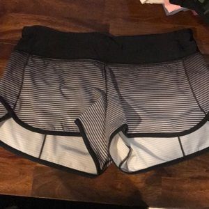 SOLD.  H20 lululemon speed shorts
